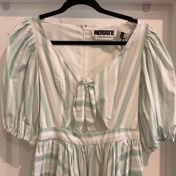 ROTATE BIRGER CHRISTENSEN
Marie Puff Sleeve Mini Dress - Picture 3 of 8